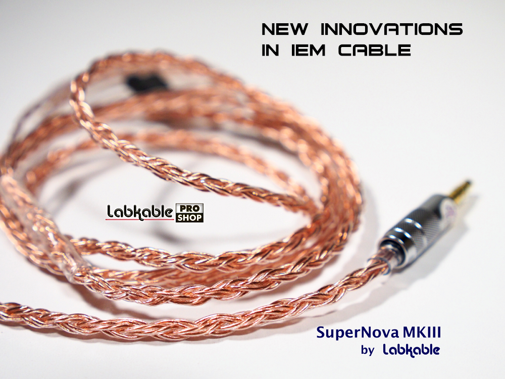 全新第三代超新星SuperNova MKIII 發燒級入耳式耳機線- Labkable